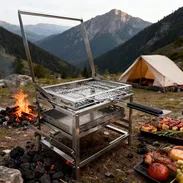 Parrilla giratoria de carbón ajustable Blaze For F1 Premium - Img 56448636