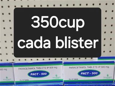 Paracetamol 500mg blister - 350cup - Img main-image-45758192