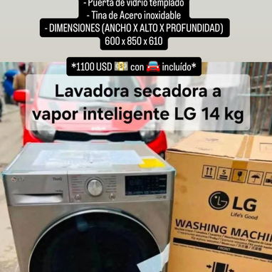 Lavadora / Secadora al vapor - Img 119547198