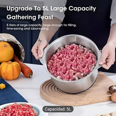 🍽️✨ Procesador de Alimentos 5 Litros Potencia y capacidad en un solo equipo para facilitar tu cocina diaria 💪 - Img 121557421