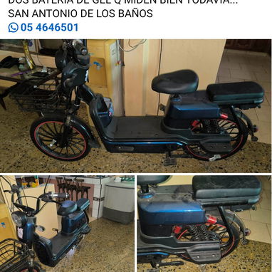 MOTO Y BICIMOTO EN PERFECTO ESTADO TODO AL 💯 - Img 125756225