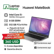 💻 Laptop Huawei MateBook i5 MX250 512GB - ¡Oferta Especial! De uso perfecto -360 USD ¡Mejores precios y calidad conmigo - Img 56569005