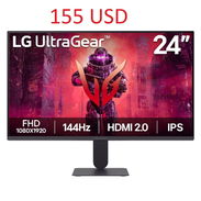 MONITOR LG ULTRA GEAR DE 24 PULGADASIPS 144HZ  IPS,  SELLADO EN CAJA - Img 54539529