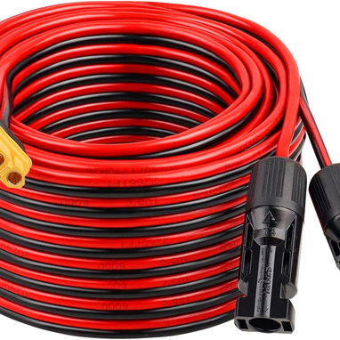 Cables Solares Originales XT60i y XT60 / ECOFLOW DELTA 2 Y 3 CLASSIC/ TOMAS 20A/PANEL SOLAR 575W/VENTILADOR F22 - 3/10