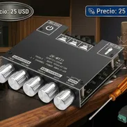 AMPLIFICADOR CLASE D ZK-MT21 POTENCIA 50W X2 + 100W - Img 55589180