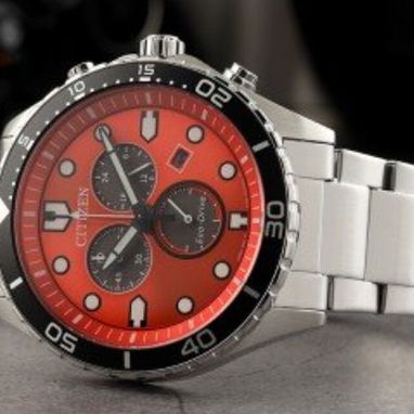 RELOJ CITIZEN ECODRIVE SPORTY AQUA (AT2560-84X) DE HOMBRE , 43MM EN ACERO INOXIDABLE PLATEADO , A ESTRENAR 58049738 - 2/3