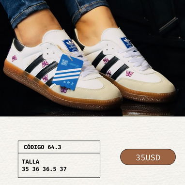 Sambas clásicos y con diseño de mariposa,tallas actuales en cada foto😊 - 2/2