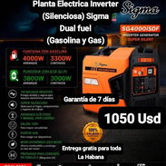 Planta Electrica Inverter  (Silenciosa) Sigma Dual fuel (Gasolina y Gas), Garantía de 7 días, Entrega gratis para toda L - Img 57578430