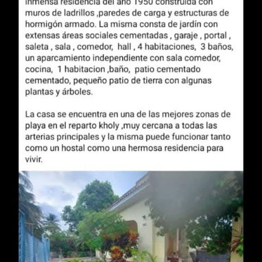 Casa CAPITALISTA 4/4.3 baño.REC kholy.playa - Img 122343725