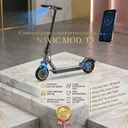Carriola eléctrica para adultos / scooter 'NAVIC' MOD. T3 350W (Litio 36V/7.8Ah) RIN 8.5' 30Km/Hr (hasta 30km distancia) - Img 57384655