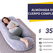 Almohadas anatómicas para cuerpo entero y lactancia - Img 54977304