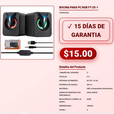 BOCINA BLUETOOTH 30W RMS (80W pico) JVC - XS-KY314PB BOCINA 8'' CON MICRÓFONO 6000W P.M.P.O NDR-1095 - 6/10