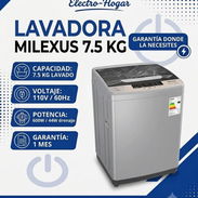 Lavadora automática milexus 7.5kg *ElectroHogar - Img 56931738