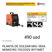 Planta de soldar para electrodos,alambre y argón - Img 56178742