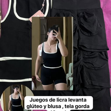 💪Ropa deportiva 💪 Monos enterizos cortos levanta glúteos espalda afuera Monos enterizos largos levanta glúteos espald - Img 123271875