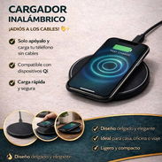 ⚡ CARGA RÁPIDA SIN CABLES 🔋 Olvídate del desorden y carga tu teléfono con solo colocarlo 👌 - Img 54595431