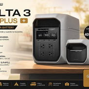🔰Combo Estacion mas Bateria Extra 🔰Ecoflow delta 3 Max Plus mas su bateria extra 🔰  ⚡️6000w⚡️ - Img 56600032