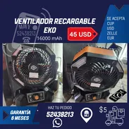 Ventilador recargable EKO - Img 55523175