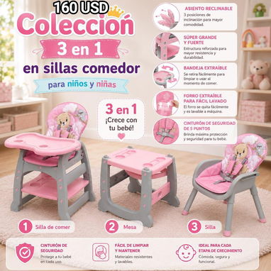 Sillitas, mecedoras, cunas, alfombras para gateo y más - 5/10