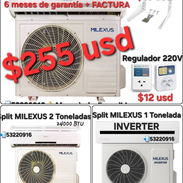 Split milexus de 1 T convencionales e inverter con 6 meses de garantía 53220916 - Img 54531949
