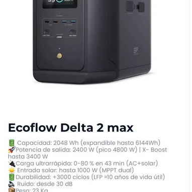 Ecoflow barato - Img 122809686