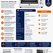 Horno Eléctrico 32L (Marca EKO) - Img 57217005