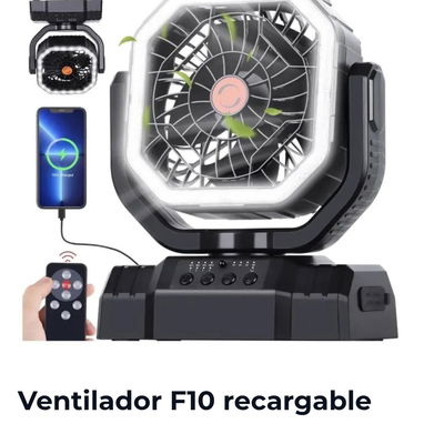 Ventilador recargable de 20 mil mAh - 2/2
