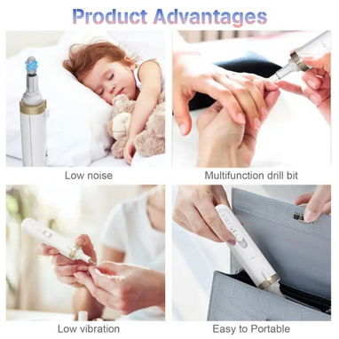 Juego profesional de taladro eléctrico para uñas – Recargable por USB NUEVA EN CAJA - Img 104069879
