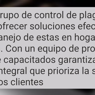 Fumigación Y Control De Plagas - Img 113507715
