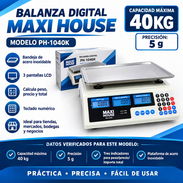Pesa Digital Recargable 40 kg - Img 58190489