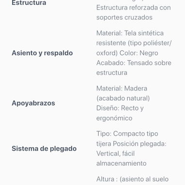 2 sillas plegables+ sombrilla playera grande - 2/3