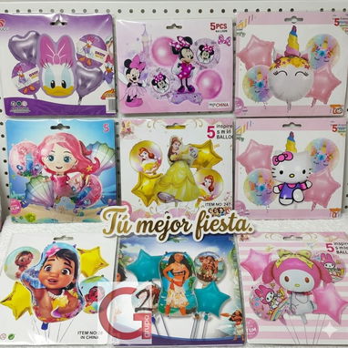 Set decorativos de cinco y 100 piezas - Img 118583876