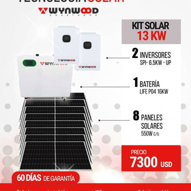 Kit solar (paneles, baterías, inversores, accesorios) - Img 119184236