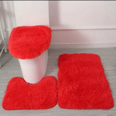 Juego de 3 alfombras para baño(THog) - 2/2