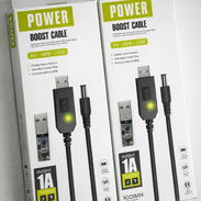 👆🏻🔌 Mantén tu WiFi encendida en apagones   Con el adaptador POWER BOOST CABLE convierte la salida de tu power bank - Img 55788196