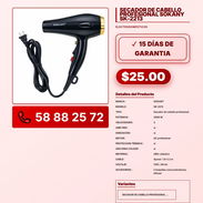 SECADOR DE CABELLO PROFESIONAL SOKANY SK-2213 VPT -0212 - Img 57869930