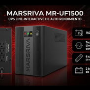 Backup Marsriva 1500va 900w con dos baterías internas nuevo con garantía 160 usd - Img 57956066