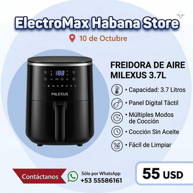 * Sandwichera Royal, precio 25 USD * Base fija para TV — Tamaño de pantalla: 32" - 90", precio: 28 USD * Cajita digital - 8/10