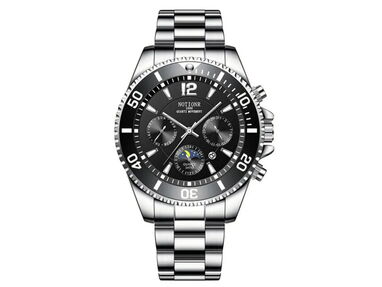 ⭕️ Reloj de Hombre GAMA ALTA ✅ Reloj de Acero Inoxidable NUEVO a ESTRENAR El Mejor Regalo para Hombre - Img main-image