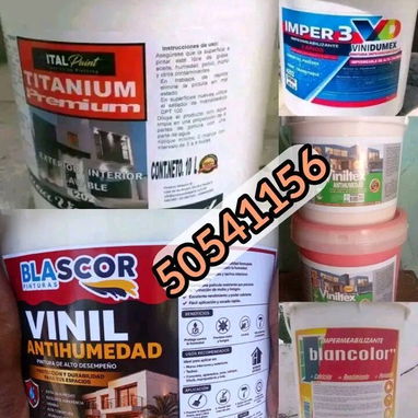 Pintura vinil, impermeable, piscina, aceite, barniz, sellador transparente - 3/3