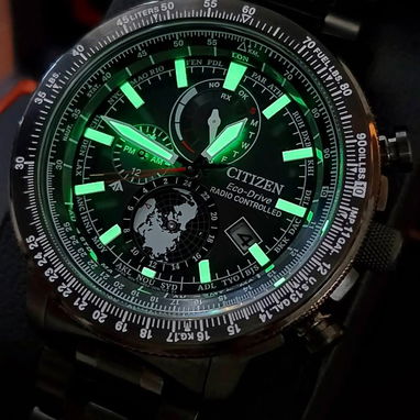 ❗️lo mas reciente de la marca ❗️citizen eco drive promaster geo trekker modelo by3005-56g - 3/3