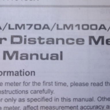 MEDIDOR LASER...alcance 50 metros - Img 122797820