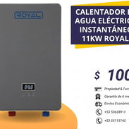 Calentador de agua instantáneo Royal - Img 57076686