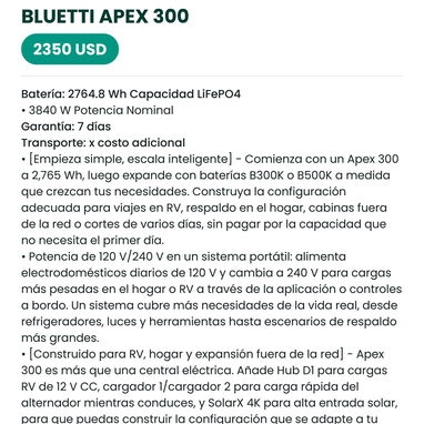 ENERGÍA PARA TU CASA O NEGOCIO, SIN APAGONES - 7/10