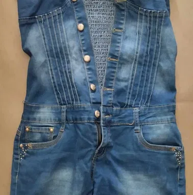 Mono shorts enterizo de mezclilla a $3000 - Img 97915497