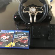 Volante y pedales ps3 ps4 pc - Img 55862458