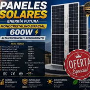 kit completo de panel solar de 600 w, cable con sus conectores y soporte original para su montaje - Img 56608323