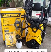 HIDROLAVADORA / FREGADORA DE ALTA PRESIÓN 'UYUSTOOL' MQL90PC-P 2000PSI MÁX 1650W (110V/60Hz) Q: 5L/Min NUEVA +ACCESORIOS - Img 50887991