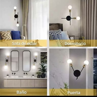 Lamparas modernas techo o pared - Img 106606845