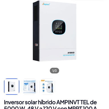 Inversor Solar Híbrido - 2/3
